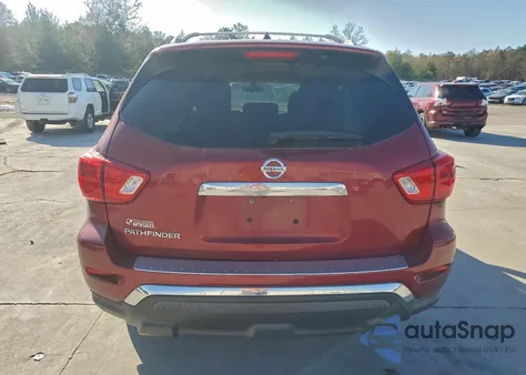 2017 Nissan Pathfinder S from USA, damaged, VIN 5N1DR2MN5HC684638